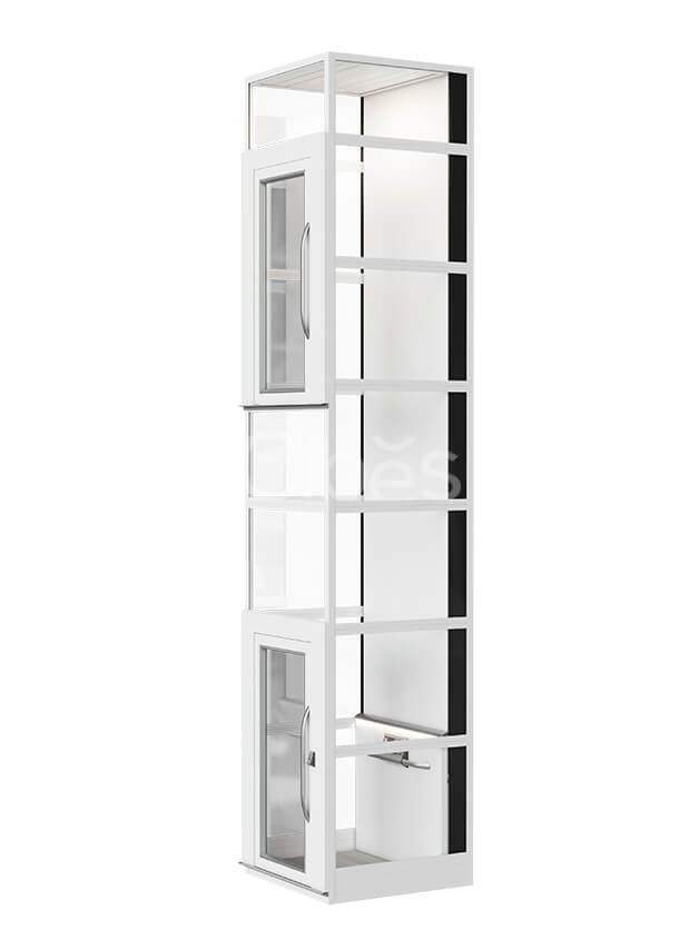 機(jī)械式按鈕操作的平臺(tái)式電梯